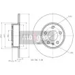 MAXGEAR 19-0981 - Jeu de 2 disques de frein arrière