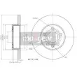 MAXGEAR 19-0990 - Jeu de 2 disques de frein avant
