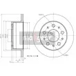 MAXGEAR 19-1066 - Jeu de 2 disques de frein arrière