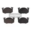 MAXGEAR 19-1107 - Jeu de 4 plaquettes de frein arrière