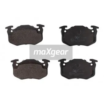 Jeu de 4 plaquettes de frein arrière MAXGEAR OEM 7701202210