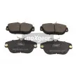 MAXGEAR 19-1115 - Jeu de 4 plaquettes de frein avant