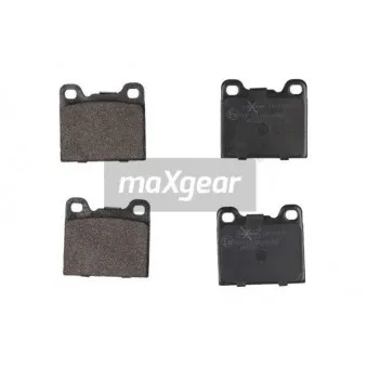 Jeu de 4 plaquettes de frein arrière MAXGEAR OEM 271758