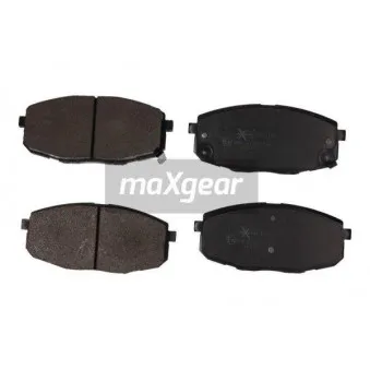 Jeu de 4 plaquettes de frein avant MAXGEAR OEM 581011HA00