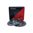 MAXGEAR 19-1208 - Jeu de 2 disques de frein arrière
