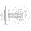 MAXGEAR 19-1218 - Jeu de 2 disques de frein arrière