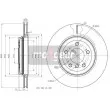 MAXGEAR 19-1311 - Jeu de 2 disques de frein arrière