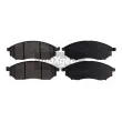 MAXGEAR 19-1413 - Jeu de 4 plaquettes de frein avant
