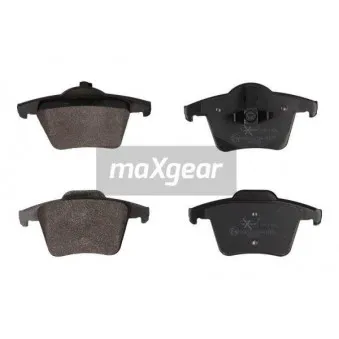 Jeu de 4 plaquettes de frein arrière MAXGEAR OEM 274330