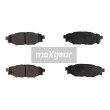MAXGEAR 19-1447 - Jeu de 4 plaquettes de frein arrière
