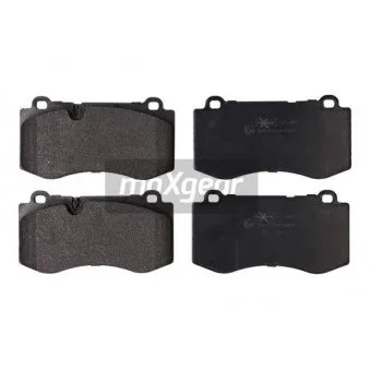 Jeu de 4 plaquettes de frein avant MAXGEAR OEM 0044208020