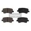 MAXGEAR 19-1474 - Jeu de 4 plaquettes de frein arrière