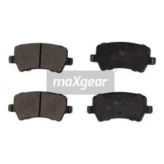 Jeu de 4 plaquettes de frein arrière MAXGEAR OEM LR043714