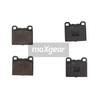 Jeu de 4 plaquettes de frein arrière MAXGEAR OEM 0014209320