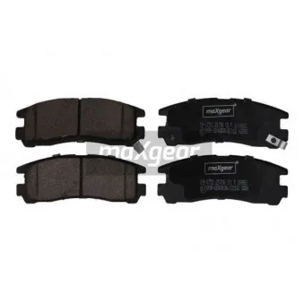 Jeu de 4 plaquettes de frein arrière MAXGEAR OEM MB699056