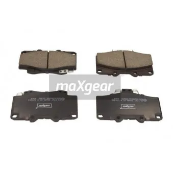 Jeu de 4 plaquettes de frein avant MAXGEAR OEM 0446535190