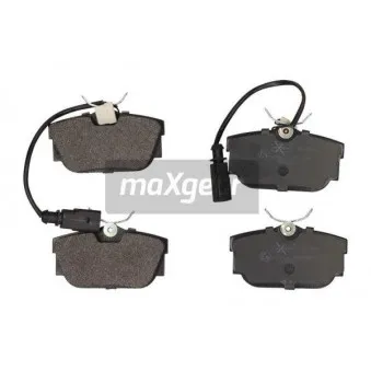 Jeu de 4 plaquettes de frein arrière MAXGEAR OEM YM2J2M008AA