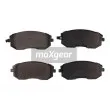 MAXGEAR 19-1826 - Jeu de 4 plaquettes de frein avant