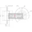 MAXGEAR 19-1827 - Jeu de 2 disques de frein avant