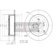 MAXGEAR 19-1842 - Jeu de 2 disques de frein arrière