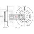 MAXGEAR 19-1849MAX - Jeu de 2 disques de frein arrière