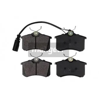 Jeu de 4 plaquettes de frein arrière MAXGEAR OEM YM2J2M008AA