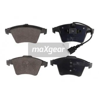 Jeu de 4 plaquettes de frein avant MAXGEAR OEM 7H0698151