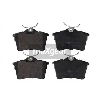 Jeu de 4 plaquettes de frein arrière MAXGEAR OEM 1623180680