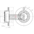 MAXGEAR 19-1942 - Jeu de 2 disques de frein arrière