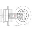 MAXGEAR 19-1944MAX - Jeu de 2 disques de frein arrière