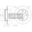 MAXGEAR 19-1955 - Jeu de 2 disques de frein arrière