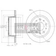 MAXGEAR 19-2008 - Jeu de 2 disques de frein arrière