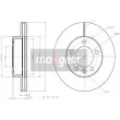 MAXGEAR 19-2009 - Jeu de 2 disques de frein avant