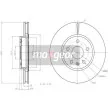 MAXGEAR 19-2019 - Jeu de 2 disques de frein avant