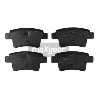 Jeu de 4 plaquettes de frein arrière MAXGEAR OEM 425432