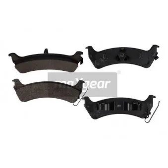Jeu de 4 plaquettes de frein arrière MAXGEAR OEM 04796344