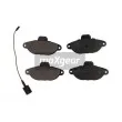 MAXGEAR 19-2141 - Jeu de 4 plaquettes de frein avant