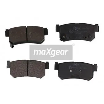 Jeu de 4 plaquettes de frein arrière MAXGEAR OEM 48413090A01