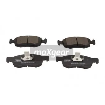 Jeu de 4 plaquettes de frein avant MAXGEAR OEM 6001549803