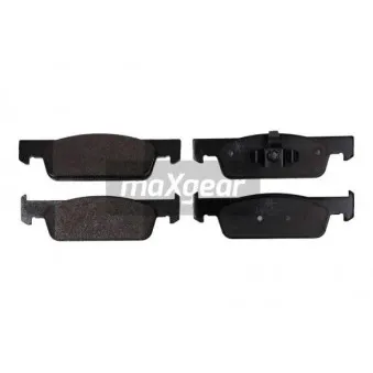 Jeu de 4 plaquettes de frein avant MAXGEAR 19-2153