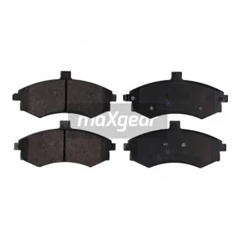 Jeu de 4 plaquettes de frein avant MAXGEAR OEM 581012SA31
