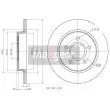 MAXGEAR 19-2233 - Jeu de 2 disques de frein arrière