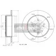 MAXGEAR 19-2278 - Jeu de 2 disques de frein arrière