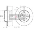 MAXGEAR 19-2327 - Jeu de 2 disques de frein avant