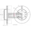 MAXGEAR 19-2350 - Jeu de 2 disques de frein avant