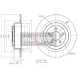 MAXGEAR 19-2357 - Jeu de 2 disques de frein arrière