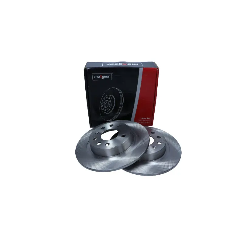 Jeu de 2 disques de frein arrière MAXGEAR 19-2436 - Visuel 2