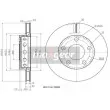 MAXGEAR 19-2450 - Jeu de 2 disques de frein arrière