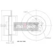 MAXGEAR 19-2467 - Jeu de 2 disques de frein arrière