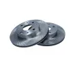 MAXGEAR 19-2480 - Jeu de 2 disques de frein avant